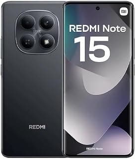 Smartphone Xiaomi Redmi Note 15 Preto 8GB RAM 256GB ROM (2510DRA23L)