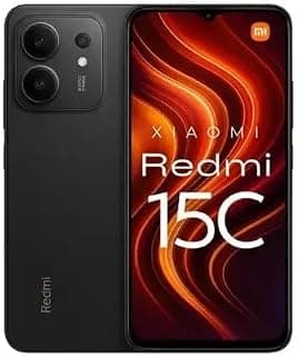 Smartphone Xiaomi Redmi 15C Midnight Black (Preto) 8GB RAM 256GB ROM