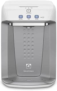 Electrolux Purificador de Água Gelada Fria e Natural Elétrico Compacto Eletronico placa Alerta troca de Filtro refil 12 meses ou 3000l Painel Touch Bivolt Branco PA21G