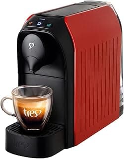 3 Corações TRES Cafeteira Espresso e Multibebida Passione Vermelha - 127V