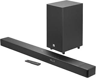 Soundbar JBL Cinema SB595, 5.1 Canais, com Subwoofer, Bluetooth, Preta - JBLSB595BLKBR