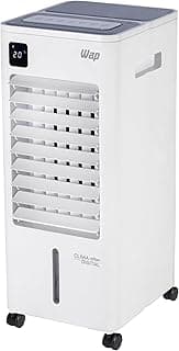 WAP Climatizador de Ar Torre CONTROL DIGITAL 3 em 1 - Climatiza, Umidifica e Ventila, Painel Touch, Controle Remoto e Blocos para Congelamento 127V