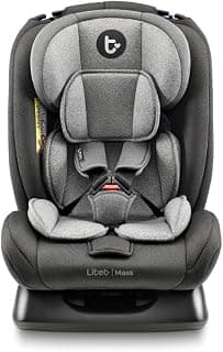 Cadeira Para Auto 0-36 Kg Litet Mass Preta e Cinza - BB458