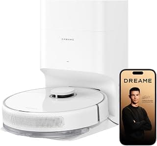 DREAME D10 Plus Gen 2 Robô Aspirador e Mopa com Base de Autolimpeza para 90 Dias de Limpeza, Sucção de 6000 Pa e Navegação LiDAR, Desvio de Obstáculos, Conexão Wi-Fi, 127v