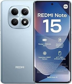 Smartphone Xiaomi Redmi Note 15 Azul 8GB RAM 256GB ROM (2510DRA23L)