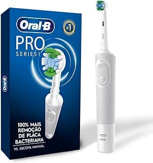 Oral-B Escova de Dente Elétrica PRO Series 1, 1 Unidade, Inclui Carregador 110V