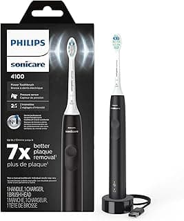Philips A embalagem da escova de dentes elétrica recarregável Sonicare ProtectiveClean 4100 pode variar, branca, 1 unidade