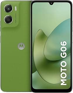 Smartphone Motorola Moto g06-256GB 4GB RAM + 8GB Ram Boost e Camera 50MP com AI Bateria de 5200 mAh Tela 6.9" - Verde