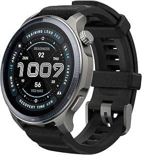 Amazfit Smartwatch Balance 2 Original 47mm AMOLED Display de Vidro Safira, Mapas Offline, GPS Dual Band, 21 Dias de Autonomia, 170+ Modos (Balance 2 Black)